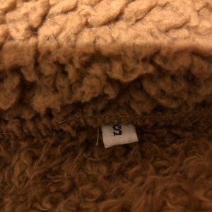 Light brown fuzzy jacket